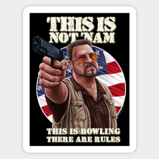 The Big Lebowski, Walter Sobchak, Cult Classic Sticker